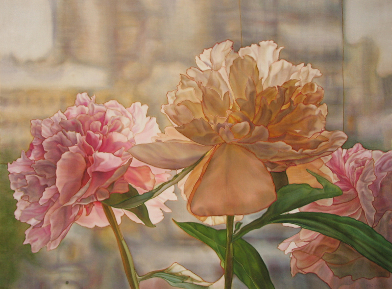 Пионы — Московские окна